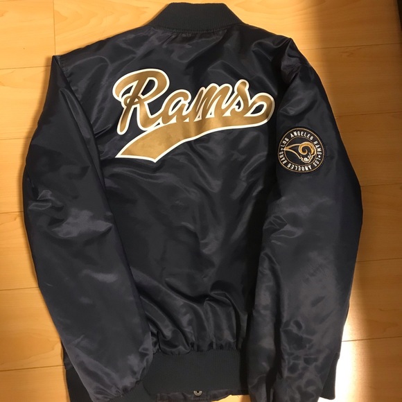 la rams leather jacket